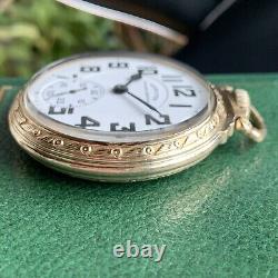 1951 Hamilton Grade 992B 16S 21 Jewels Model 11 Gold Filled Case Pocket Watch
