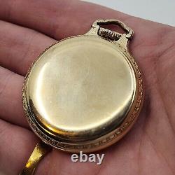 1952 Hamilton 992B RAILROAD GRADE 16s 21j Gold Filled Pocket Watch