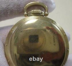 1952 Hamilton Railway Special 950b #s16213 Size 16 Pocket Watch 23 Jewels 10k Gf