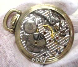 1952 Hamilton Railway Special 950b #s16213 Size 16 Pocket Watch 23 Jewels 10k Gf