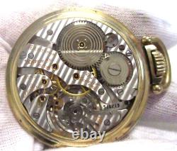 1952 Hamilton Railway Special 950b #s16213 Size 16 Pocket Watch 23 Jewels 10k Gf