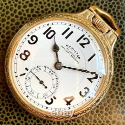 1953 Hamilton 950B Railway Special 16S 23 Jewels RR Pocket Watch Serviced