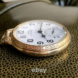 1953 Hamilton 950B Railway Special 16S 23 Jewels RR Pocket Watch Serviced