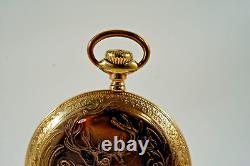 1953 Hamilton Railroad Grade 992B Model 5 21J 16S 6 Positions Pocket Watch Runs