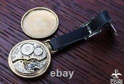 1956 Hamilton Grade 992B Manual Open Face 10K Gold Filled 21 Jewel Pocket Watch