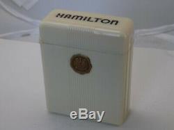 23J Hamilton RARE 950E Montgomery Railroad Dial Gold F Sz 16 with Bakelite Case
