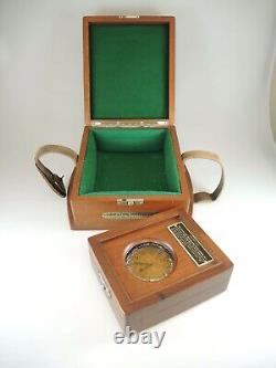 35s Model 22 Hamilton Deck watch with original outer boxes c1942