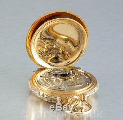 5 Oz Diamond set Splendor 14 gold 18 Size 21 Jewel Hamilton g. 941 Pocket watch