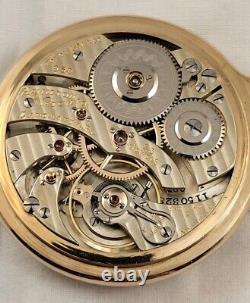 #641 Hamilton 23J 950 Pocket Watch BOC Case & Extra Display Case Back Mont Dial