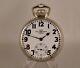 91 Years Old Ball-hamilton 999p 21j 14k White Gold Filled Of Rr 16s Pocket Watch