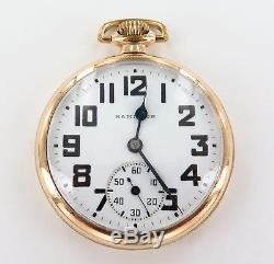 A Good 1923 Hamilton 992 16s 21j Railroad Grade 5 Adjusts Pocket Watch