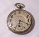 Antique Hamilton 16 Size 21 Jewel Pocket Watch With 14k White Gold Filled Case
