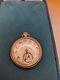 Antique Hamilton 910 17 Jewel 12 Size Pocket Watch To Fix. Hands Move Freely