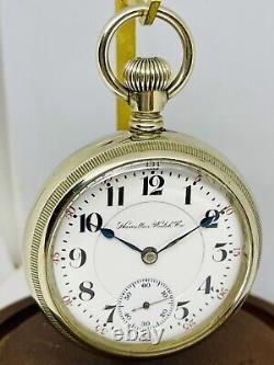 Amazing 1906 Hamilton 18S 2J Grade 940 Railroad Pocket Watch Runs