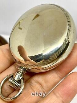 Amazing 1906 Hamilton 18S 2J Grade 940 Railroad Pocket Watch Runs