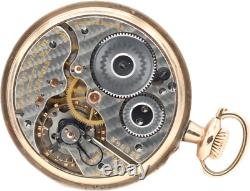 Antique 16 Size 1911 Hamilton Mechanical Pocket Watch Grade 954 Rare Stag Case