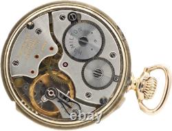 Antique 16S Hamilton 23 Jewel Mechanical Railroad Pocket Watch 971 14k GF