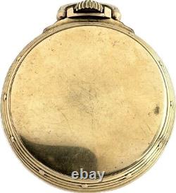 Antique 16S Hamilton Montgomery Model A Case Railroad Pocket Watch 992B 10k GF