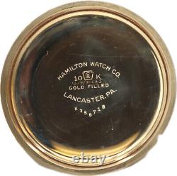 Antique 16S Hamilton Railway Special w Model A Case Railroad Pocket Watch 992B