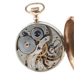 Antique 16s 1911 Hamilton Swing-out 19 Jewel Pocket Watch 952 Gold Filled