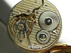 Antique 16s Hamilton 992 Rail Road pocket watch. 1923. Gold filled Keystone case