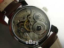Antique 16s Hamilton 993 high grade 21 ruby jewel Wrist Watch. Leather Band 1911
