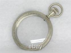 Antique 16s Hamilton Glassback Pocket Watch Case Lever/pendent Set