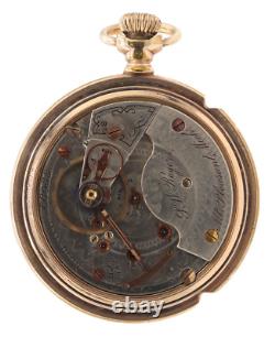 Antique 16s Hamilton Montgomery Dial 21 Jewel Railroad Pocket Watch 992