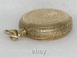 Antique 18s Hamilton Solid 14k Mermod & Jaccard Pocketwatch, Signed 3x, Serviced