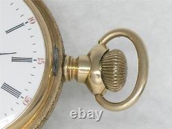 Antique 18s Hamilton Solid 14k Mermod & Jaccard Pocketwatch, Signed 3x, Serviced