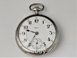 Antique 1902 Hamilton Size 18s Meyer Dial Open Pocket Watch