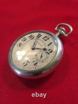 Antique 1903 Hamilton Grade 941 18s 21j Railroad Pocket Watch-Runs Great