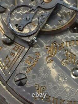 Antique 1903 Hamilton Grade 941 18s 21j Railroad Pocket Watch-Runs Great