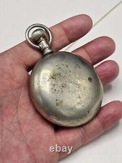 Antique 1904 Hamilton Railroad Grade 941 Model 2 Pocket Watch 18S 21J Repair