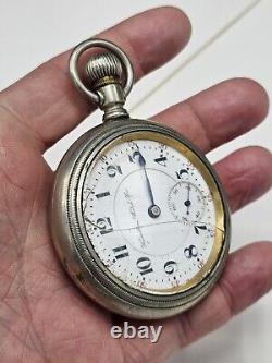 Antique 1904 Hamilton Railroad Grade 941 Model 2 Pocket Watch 18S 21J Repair