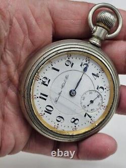 Antique 1904 Hamilton Railroad Grade 941 Model 2 Pocket Watch 18S 21J Repair