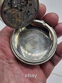 Antique 1904 Hamilton Railroad Grade 941 Model 2 Pocket Watch 18S 21J Repair