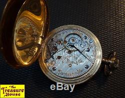 Antique 1905 Hamilton Watch Co 940 21J 18S Railroad Pocket Watch Keystone J. Boss
