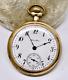 Antique 1909 Hamilton 974 Gold Filled Pocket Watch 17j Adjusted 16s