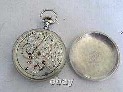 Antique 1911 Hamilton 940 21 Jewels 18 Size Railroad Grade Pocket Watch