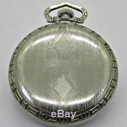 Antique 1911 Hamilton 992 21j 16s Silver Tone Pocket Watch
