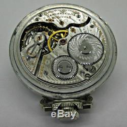 Antique 1911 Hamilton 992 21j 16s Silver Tone Pocket Watch