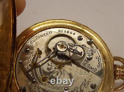 Antique 1911 Hamilton Grade 926 Pocket Watch 17J 18s OF Ladd Case Running! D3