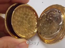 Antique 1911 Hamilton Grade 926 Pocket Watch 17J 18s OF Ladd Case Running! D3