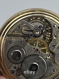 Antique 1913 Hamilton 21J 992 Model 1 Size 16s Pocketwatch Lancaster, PA 10KT GF