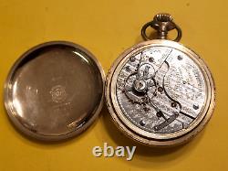 Antique 1913 Hamilton Grade 940 21 Jewels Railroad Grade Pocket Watch Size 18s