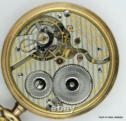 Antique 1915 Hamilton 992 Size 16s 21 Jewel Railroad Grade Pocket Watch