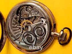 Antique 1918 Hamilton Size 12s Open Face Pocket Watch