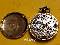 Antique 1918 Hamilton Watch Pocket Watch 992 RR Grade 10k GF 21 Jewels Size 16