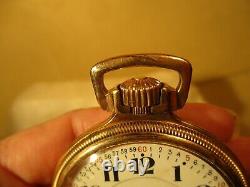 Antique 1919, Gold Filled Hamilton, 21 Jewel, Railroad Grade Pocket Watch